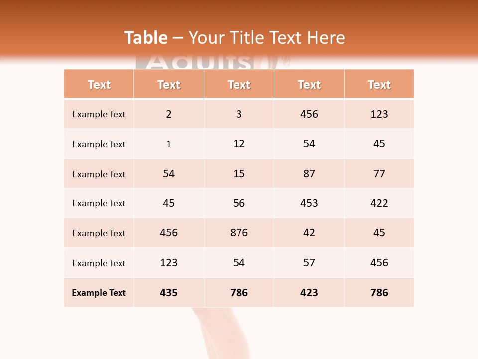 Joy Navel Healthy PowerPoint Template