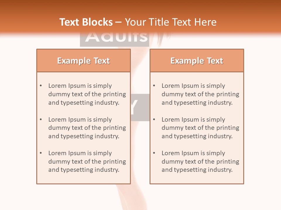 Joy Navel Healthy PowerPoint Template
