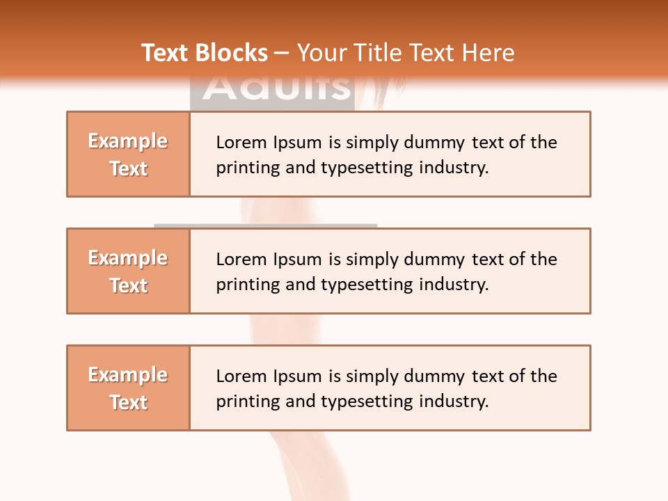 Joy Navel Healthy PowerPoint Template