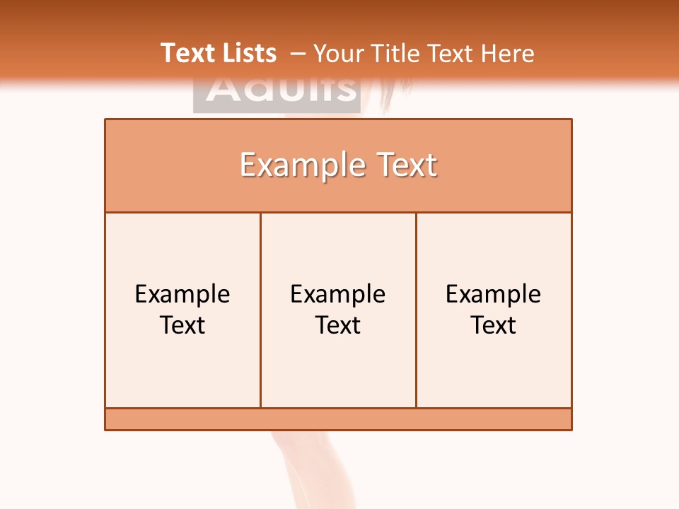 Joy Navel Healthy PowerPoint Template
