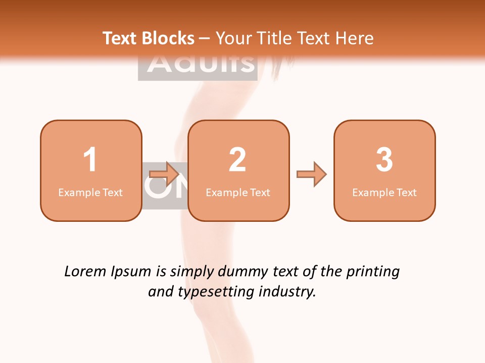 Joy Navel Healthy PowerPoint Template