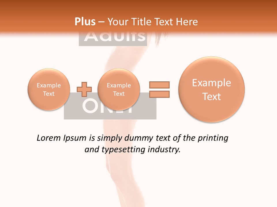 Joy Navel Healthy PowerPoint Template