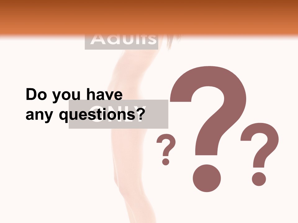 Joy Navel Healthy PowerPoint Template