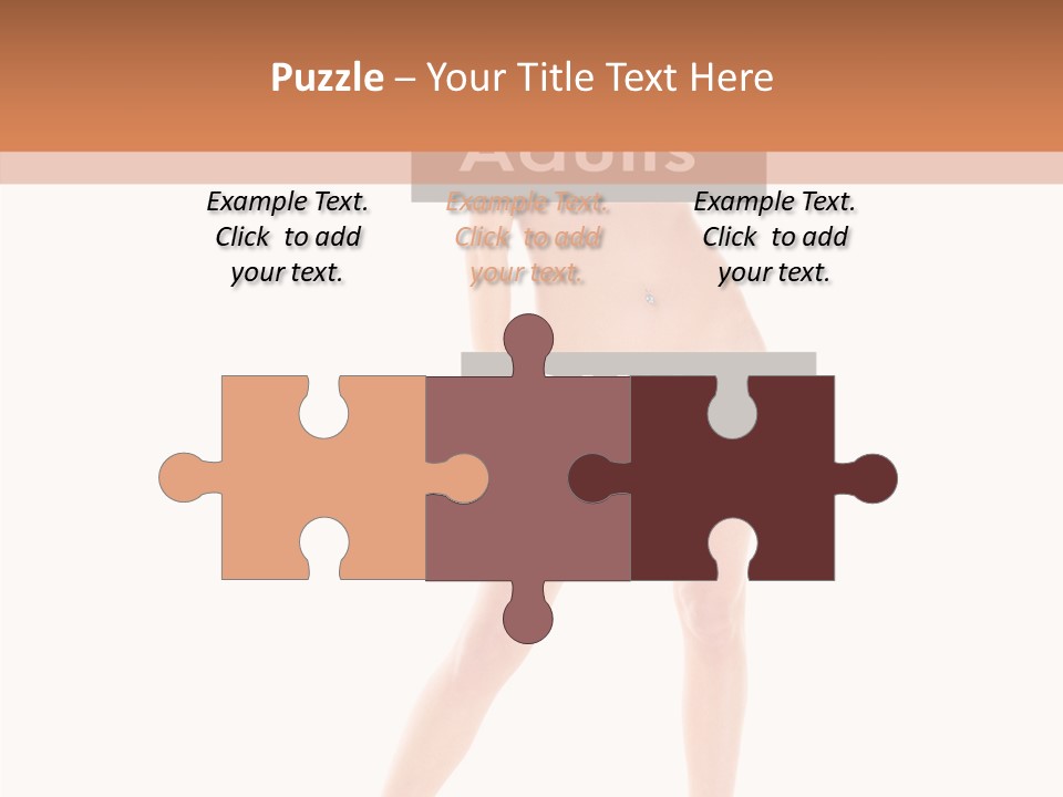 Fun Nudity Hape PowerPoint Template