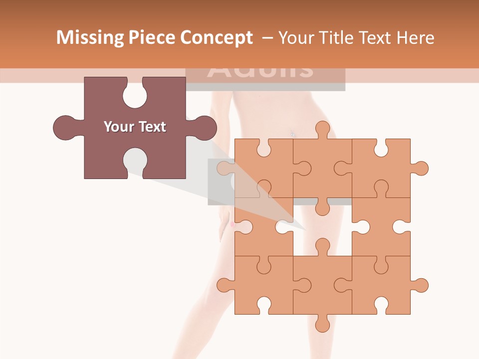 Fun Nudity Hape PowerPoint Template