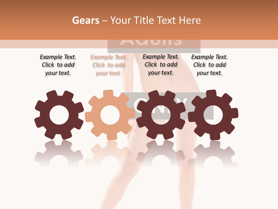 Fun Nudity Hape PowerPoint Template