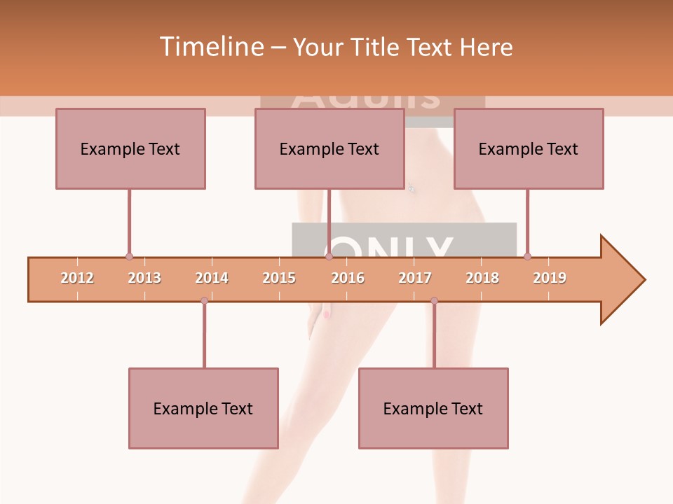 Fun Nudity Hape PowerPoint Template
