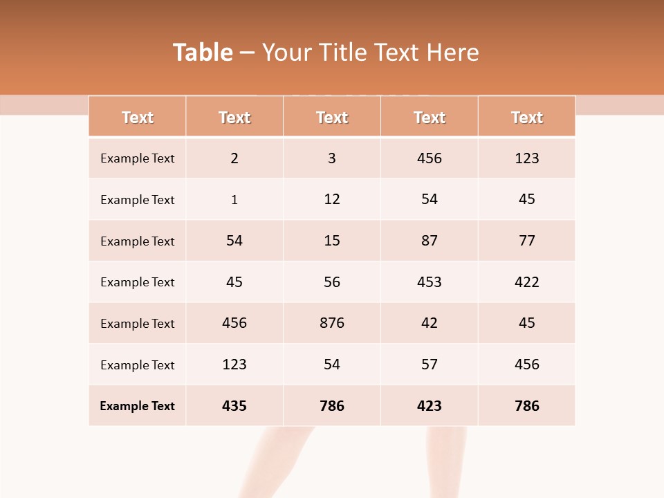 Fun Nudity Hape PowerPoint Template