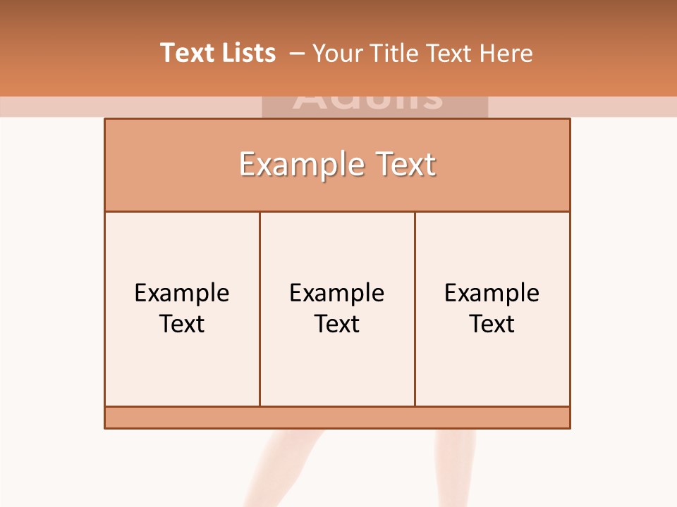 Fun Nudity Hape PowerPoint Template