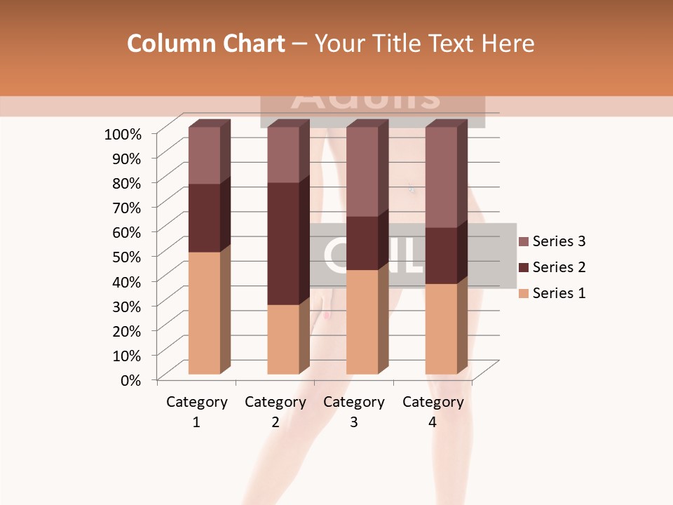 Fun Nudity Hape PowerPoint Template
