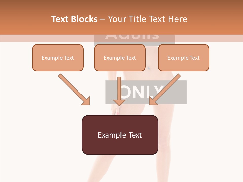 Fun Nudity Hape PowerPoint Template