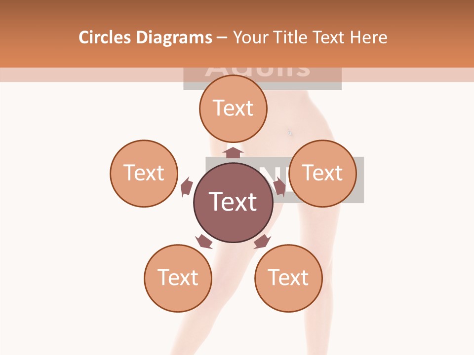 Fun Nudity Hape PowerPoint Template