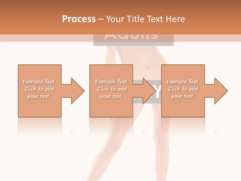 Fun Nudity Hape PowerPoint Template