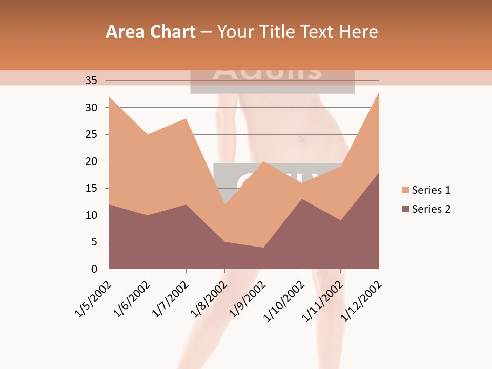 Fun Nudity Hape PowerPoint Template