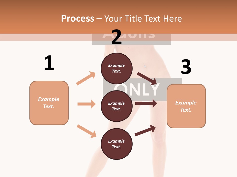 Fun Nudity Hape PowerPoint Template