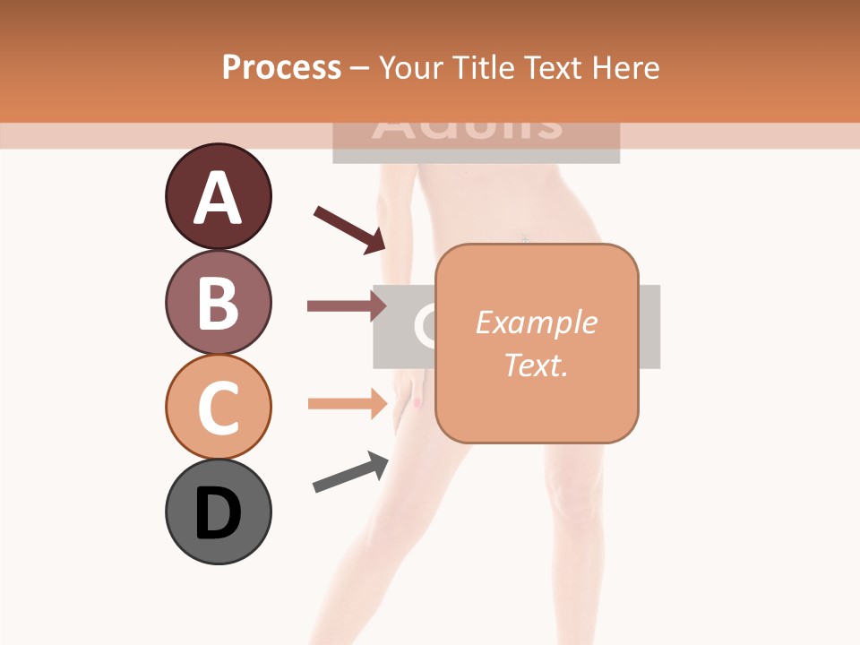 Fun Nudity Hape PowerPoint Template