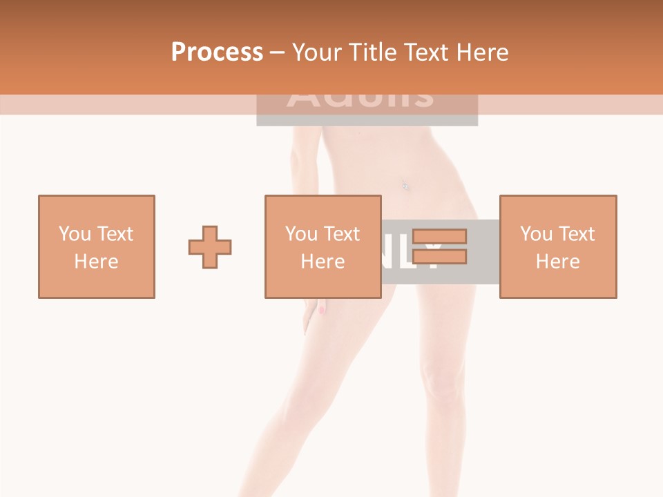Fun Nudity Hape PowerPoint Template