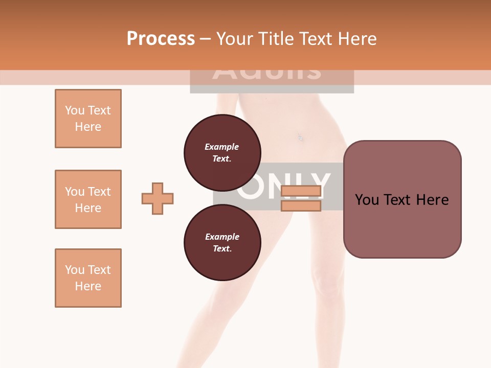 Fun Nudity Hape PowerPoint Template