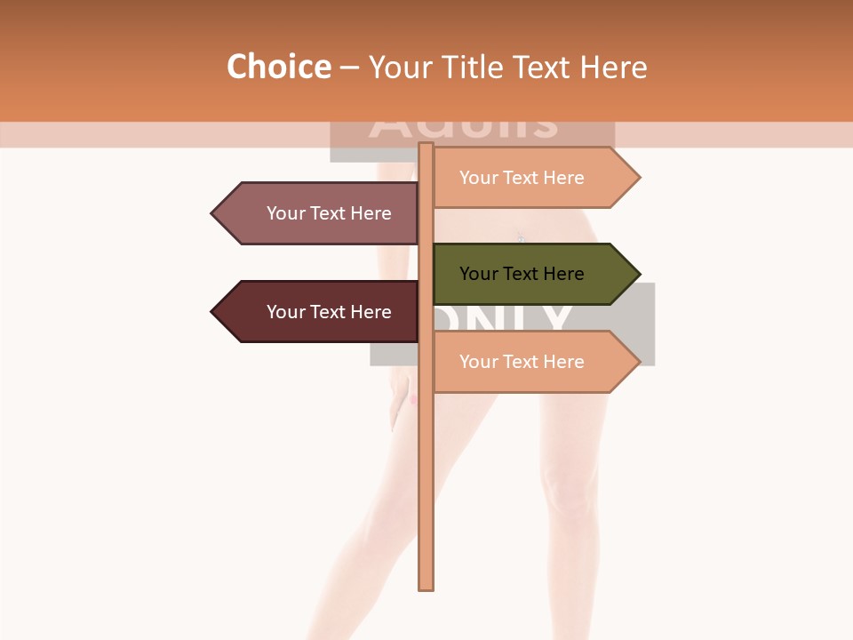 Fun Nudity Hape PowerPoint Template
