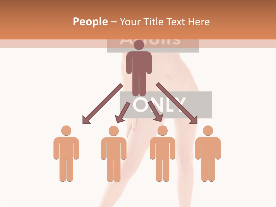 Fun Nudity Hape PowerPoint Template