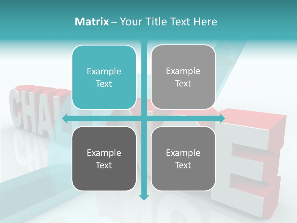 Solve Trouble Blocking PowerPoint Template