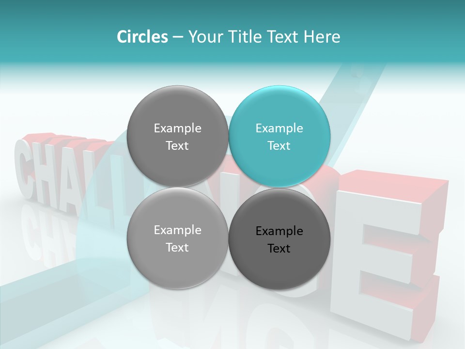 Solve Trouble Blocking PowerPoint Template