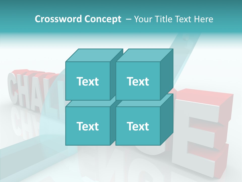 Solve Trouble Blocking PowerPoint Template