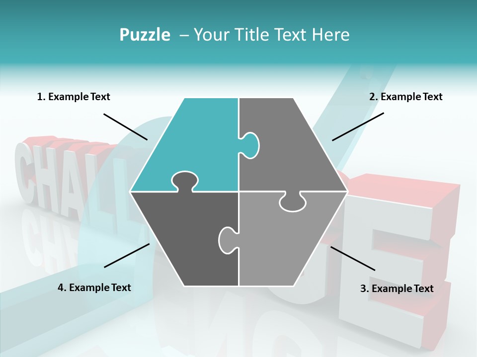 Solve Trouble Blocking PowerPoint Template