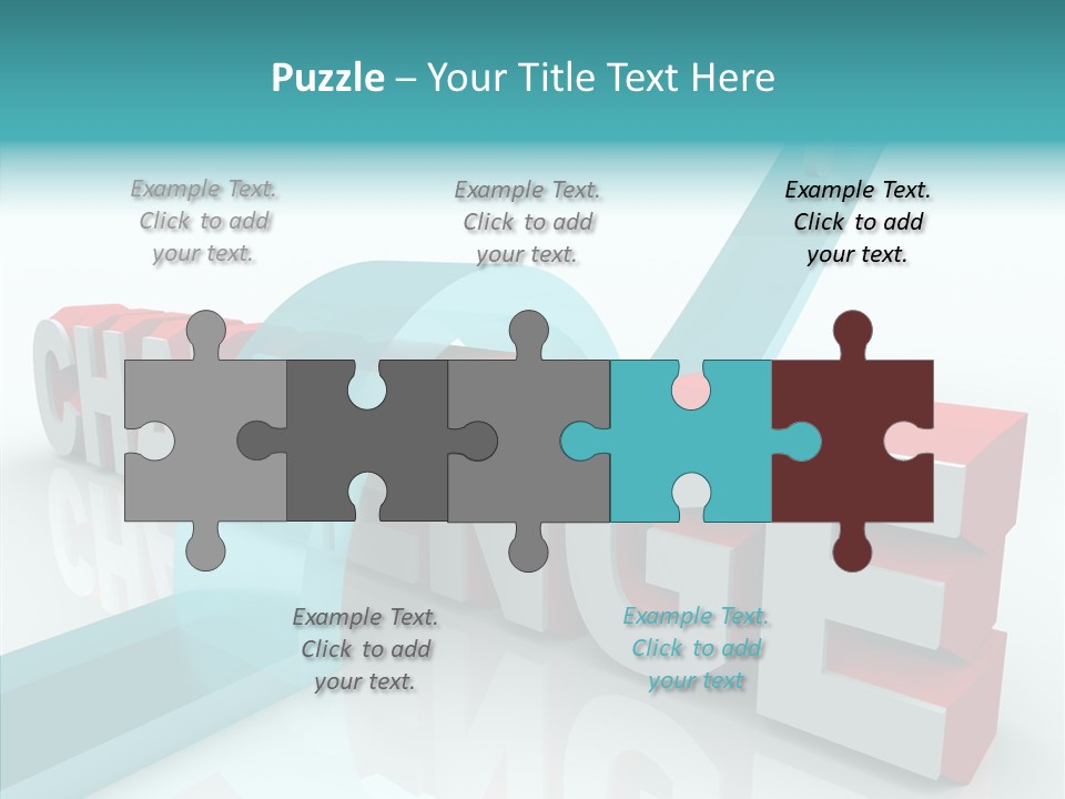 Solve Trouble Blocking PowerPoint Template