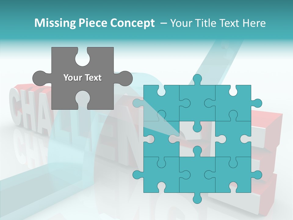 Solve Trouble Blocking PowerPoint Template