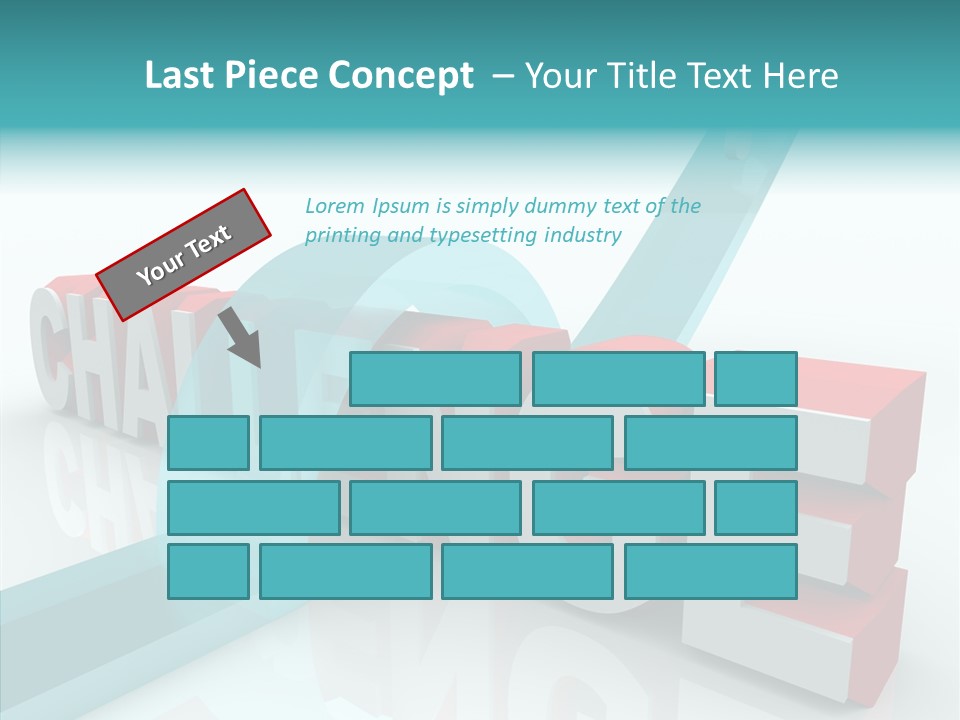 Solve Trouble Blocking PowerPoint Template