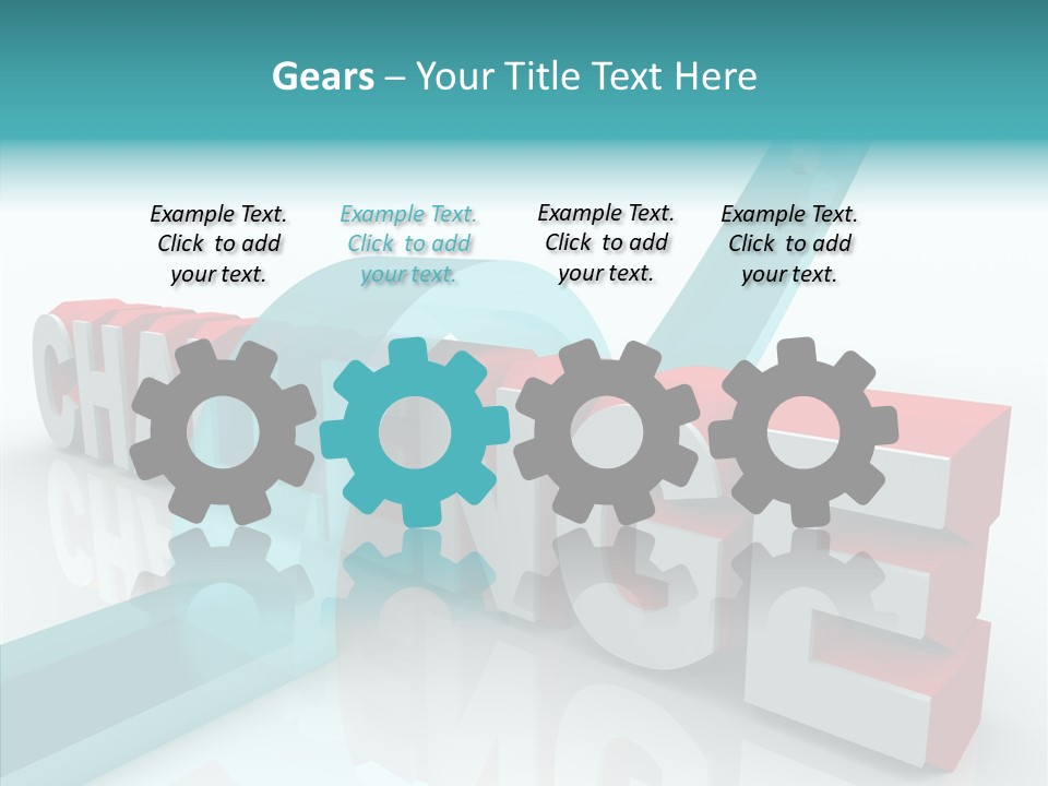 Solve Trouble Blocking PowerPoint Template