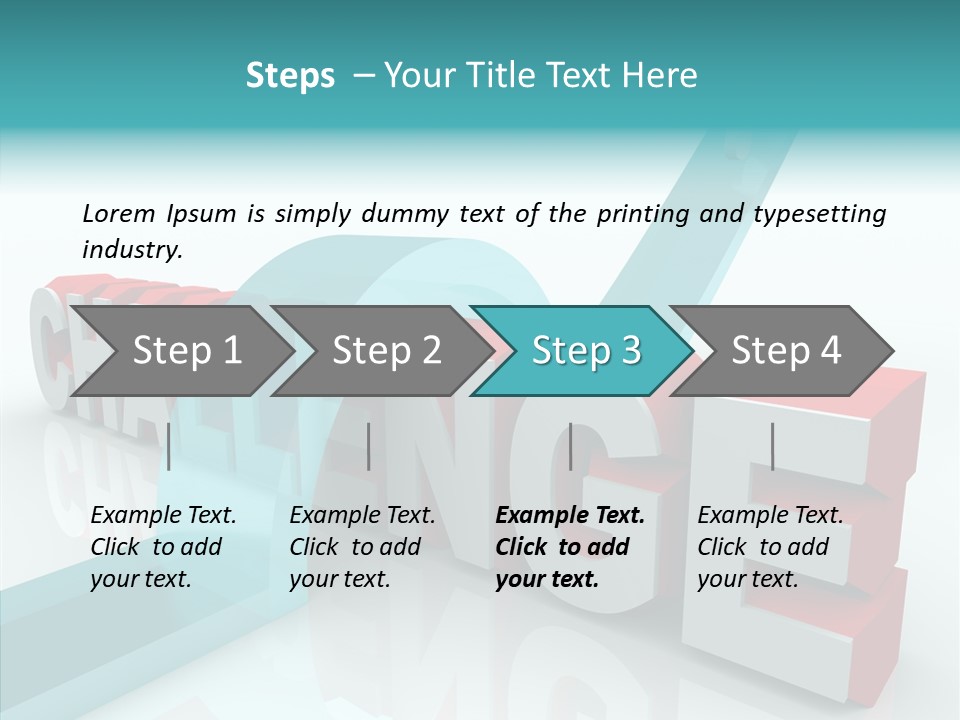 Solve Trouble Blocking PowerPoint Template