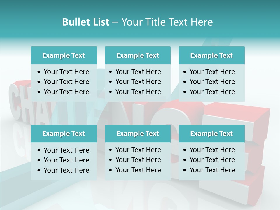 Solve Trouble Blocking PowerPoint Template