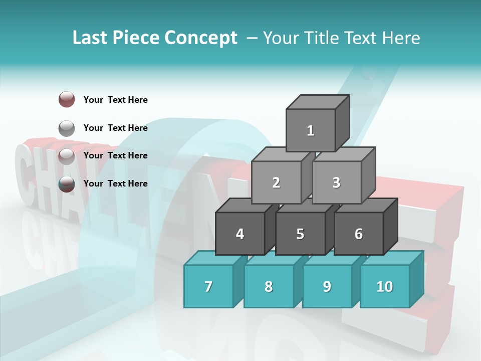 Solve Trouble Blocking PowerPoint Template