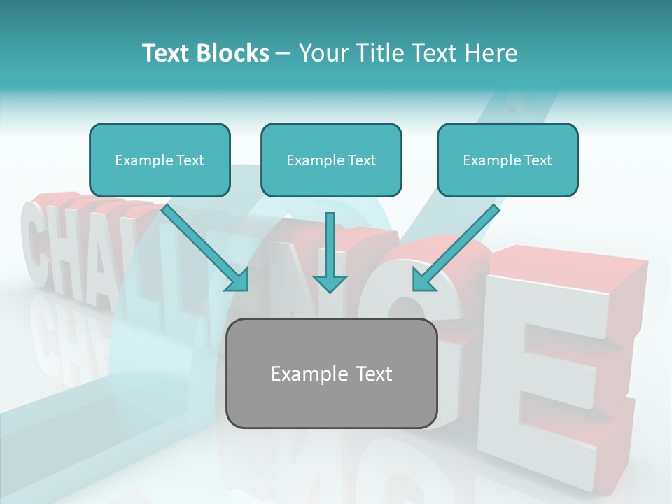 Solve Trouble Blocking PowerPoint Template