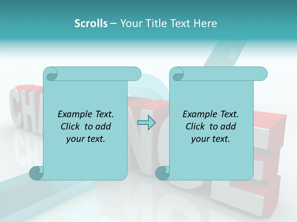 Solve Trouble Blocking PowerPoint Template