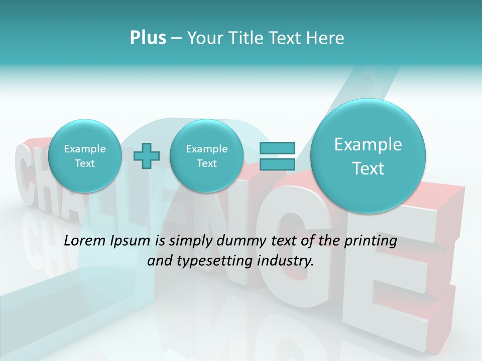 Solve Trouble Blocking PowerPoint Template