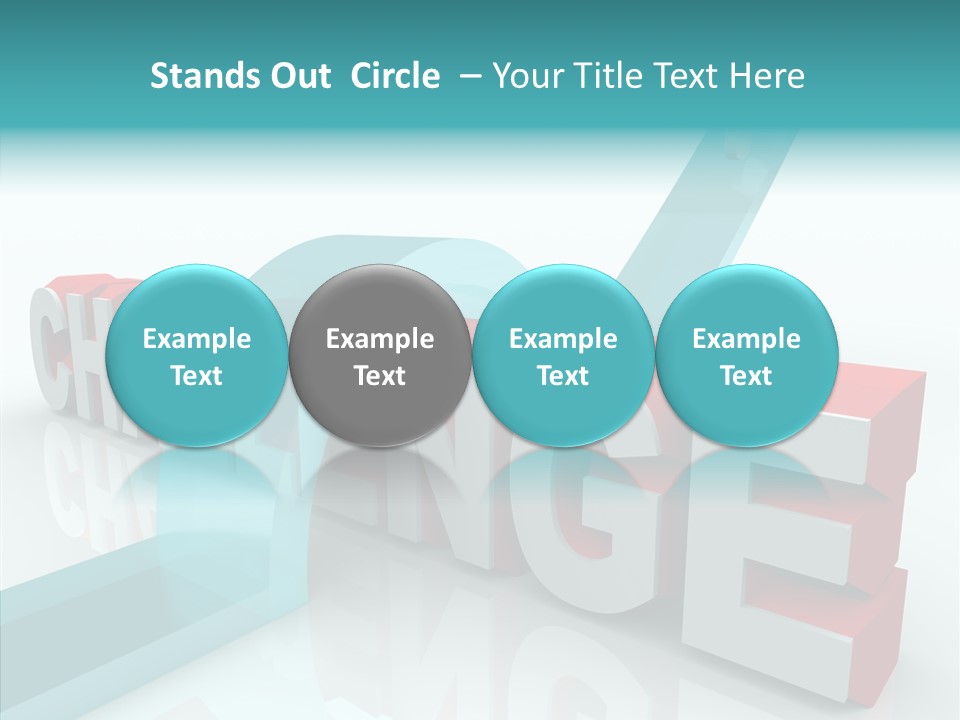 Solve Trouble Blocking PowerPoint Template