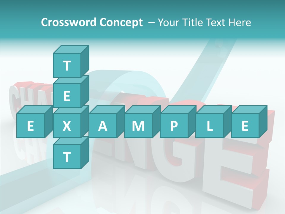 Solve Trouble Blocking PowerPoint Template
