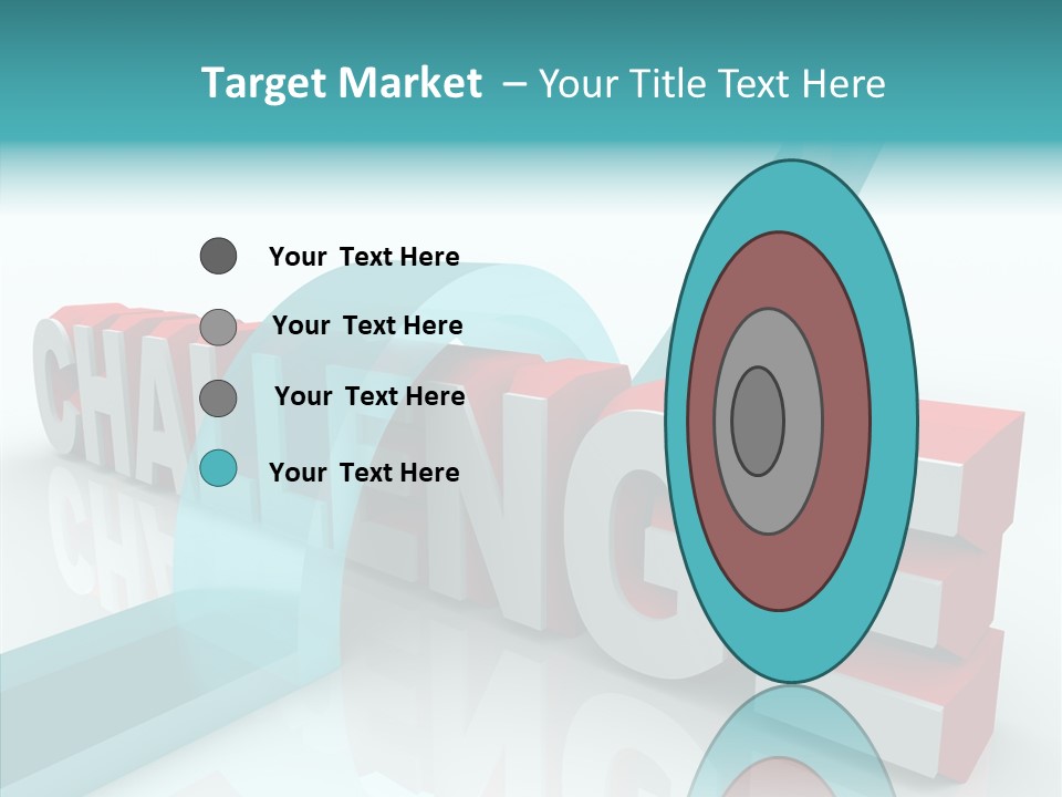 Solve Trouble Blocking PowerPoint Template