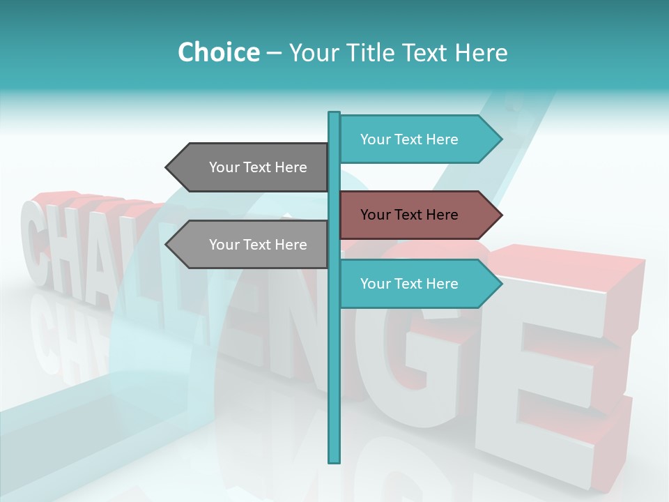 Solve Trouble Blocking PowerPoint Template