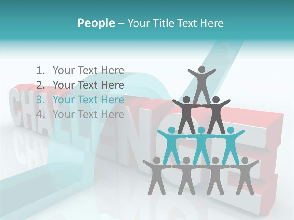 Solve Trouble Blocking PowerPoint Template