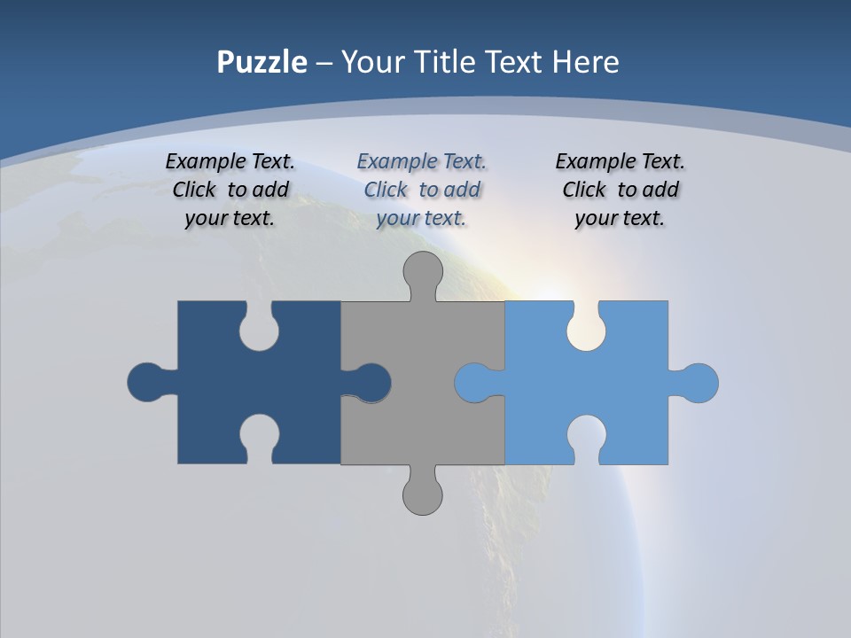 Sunbeams Eco Navigate PowerPoint Template