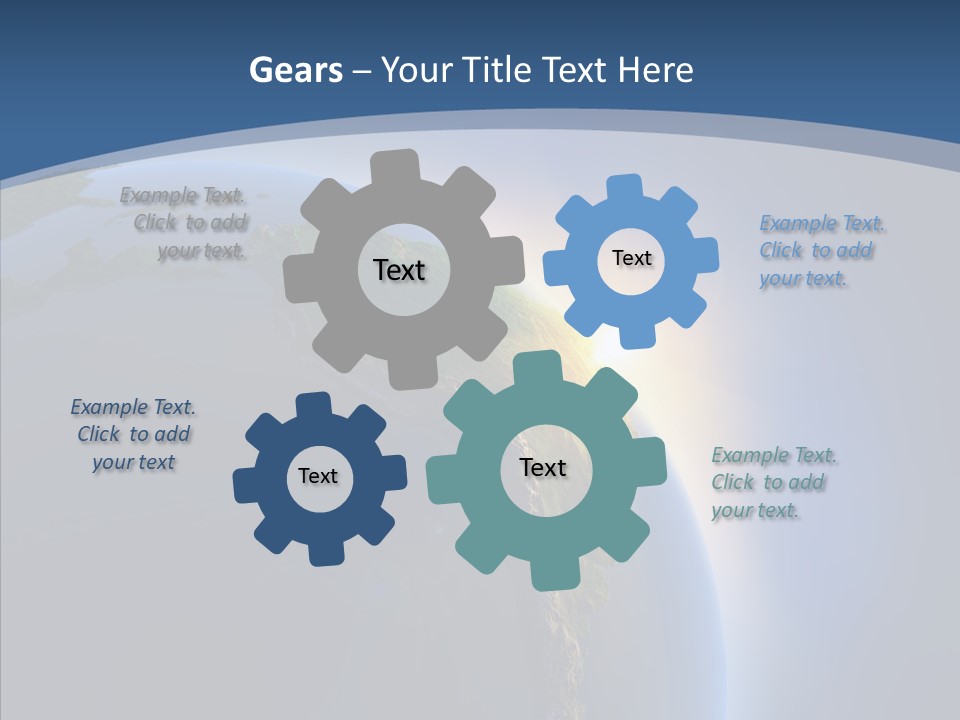 Sunbeams Eco Navigate PowerPoint Template
