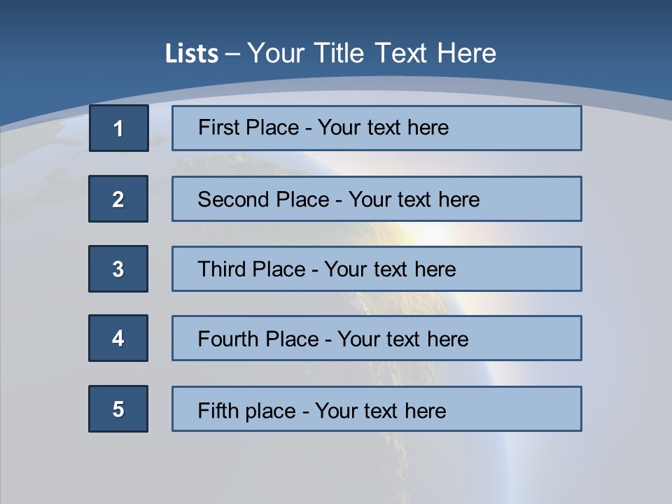 Sunbeams Eco Navigate PowerPoint Template