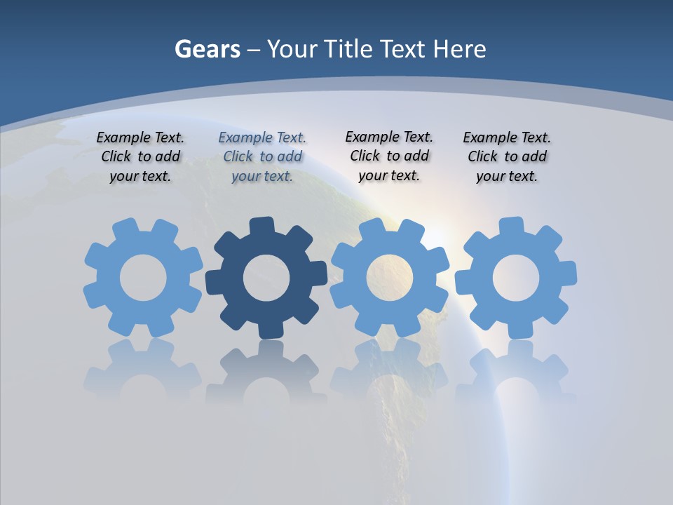 Sunbeams Eco Navigate PowerPoint Template
