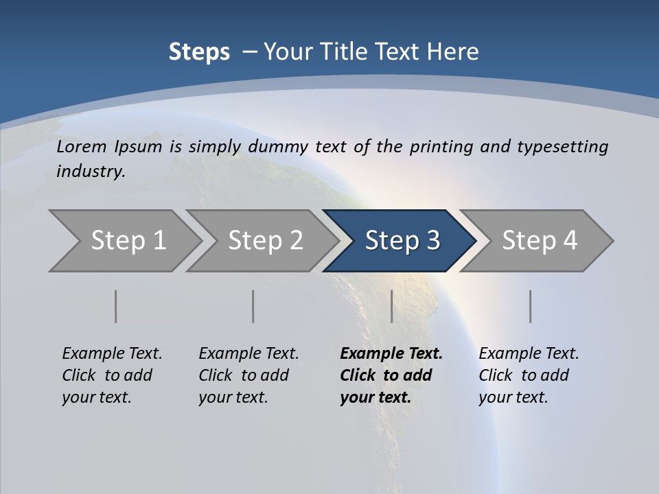 Sunbeams Eco Navigate PowerPoint Template