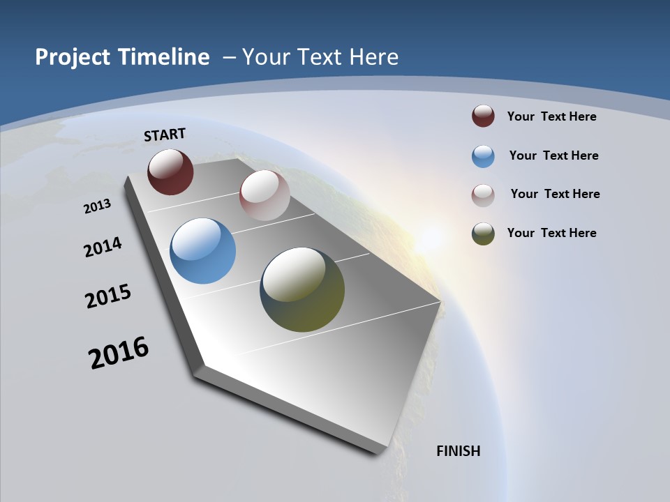 Sunbeams Eco Navigate PowerPoint Template