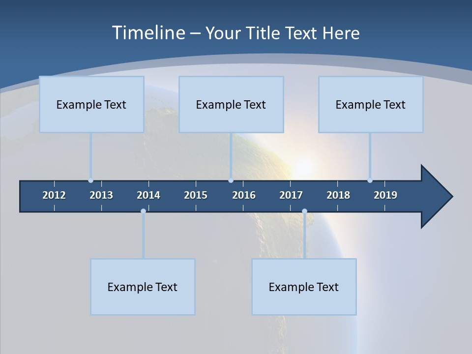 Sunbeams Eco Navigate PowerPoint Template